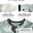 Load image into Gallery viewer, 2-Zipper Organic Pyjama - Be Beary Quiet
