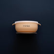 Load image into Gallery viewer, Silicone suction bowl with lid - natural