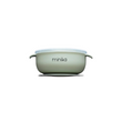 Load image into Gallery viewer, Silicone suction bowl with lid - sage