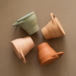 Load image into Gallery viewer, Silicone collapsible snack containers