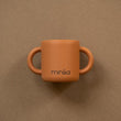 Load image into Gallery viewer, Silicone learning cup - ginger