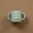 Load image into Gallery viewer, Silicone learning cup - sage
