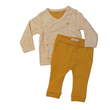Charger l'image dans la galerie, Ensemble 2 pièces bio pour bébé - jaune miel