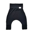 Load image into Gallery viewer, Grow with me harem pants - black - made in Canada