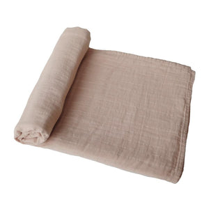 Muslin Swaddle - Pale Taupe