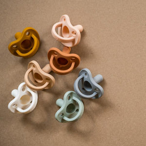 Silicone pacifiers